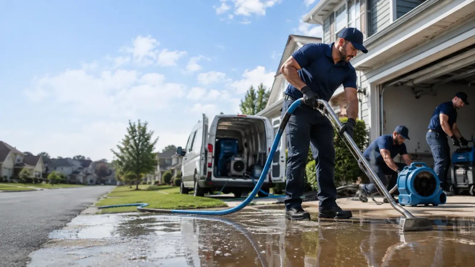 Flood Damage Restoration in Bay Port, MI